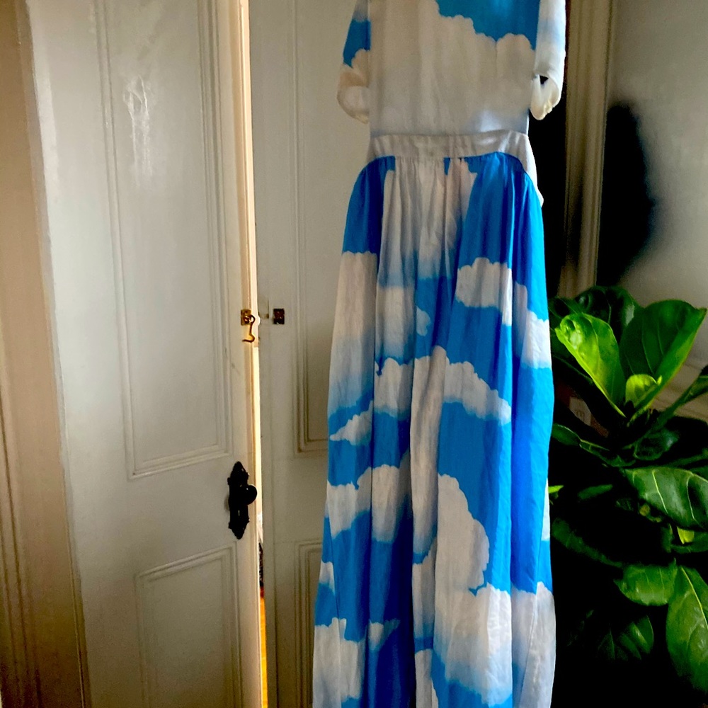 Mara Hoffman April 2016 Cloud racerback dress